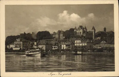 Nyon - Vista geral — editor Charnaux frères & Co, Genève, n° 54155