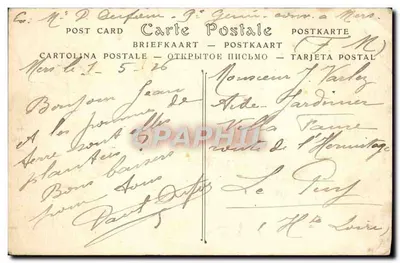 Le Tréport — Plaża przy niskiej mierze — ND Phot. n° 432 — Rewers