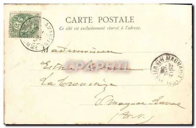 Amiens — Hotel de Ville — L. Caron, fotografia i wydawnictwo w Amiens, n° 72 — Rewers