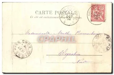 L'Hôtel de Ville — Valenciennes — éditeur R. & G. Girard, éditeurs — Reverso