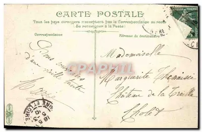 Nantes — Abside da Catedral — Editor LVR, n° 3478 — Verso