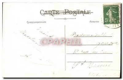 O Campo dos Mártires — A Capela Expiatória — Artaud e Nouailhac, n°68 — Verso