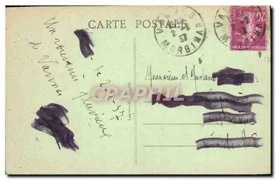 VANNES - Porte du Bourreau — 3998 — wydawca Laurent-Nicholas — Rewers