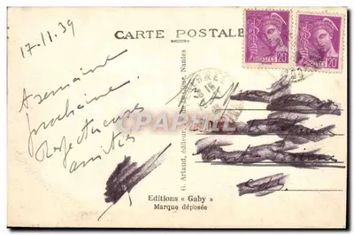 Ploërmel (Morbihan) — L'Hôpital — Éditeur Gaby, n°30 — Verso