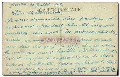 Zamek w Josselin — Szczegóły fasady — La Bretagne Pittoresque, n° 9509 — Rewers