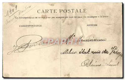 Saintes — Portal of the Cathedral St-Pierre — publisher not visible, series number not visible — Back