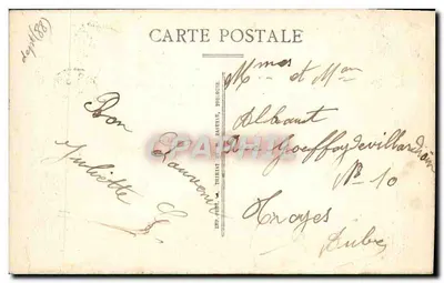 Martigny-les-Bains — A Internacional e o Grand-Hôtel — Editor Souventin, A. Bailly — Verso