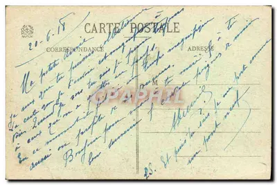 Saint-Pié (Vosges) — La Chaire du Diable — Le Sapin Sec (wysokość 890 m) — Ad. Welsh, Saint-Dié nr 8887 — Rewers