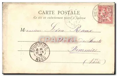 Amiens — Katedra. Stale chórza — L. Caron, fot.-wyd., Amiens, n°62 — Rewers