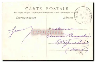 Arras — Hôtel-de-Ville i Petite-Place — B. D., Roubaix, n°31 — Rewers