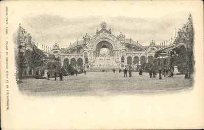 Exposition Universelle 1900 — Palais du Château d'Eau et de l'Électricité — éditeur Peissant