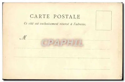 Exposition Universelle 1900 — Palais du Château d'Eau et de l'Électricité — éditeur Peissant — Rewers