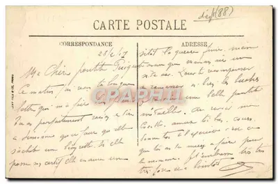 Domrémy — A Meuse e o Village — LL — Verso