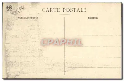 Domremy (Vosges) — A Meuse e no fundo a Basílica do Bois-Chenu — L.G. Weilck, N° 4524 bis — Verso