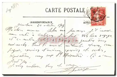Gérardmer — Saut des Cuves, Pont d'Amour — LL. — Verso