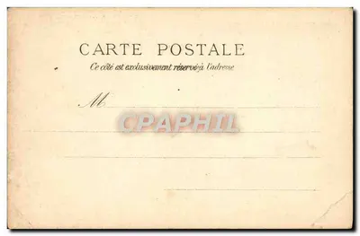 Stara pocztówka Paryż Ekspo 1900 Genie civil — Rewers