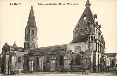 Le Dorat — Igreja paroquial (séculos XI e XII) — Surenhand, imp., Le Dorat