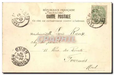 PARIS — Palais des Invalides — C.N. & Cie, Nr. 20 — Achterkant