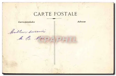 Toulon - A Prefeitura e o Gênio Marítimo — editor Onstadt-Paris — Verso
