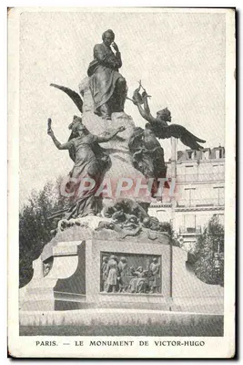 Paris — O monumento de Victor-Hugo — Imp. P. Schneider et Cie, Paris
