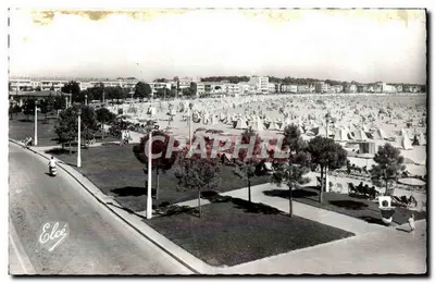 Ogród plażowy — Royan — Reprodukcja na Kongresie