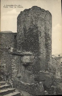 Palalda (Pyr.-Or.) — Velha Torre de Palalda — E. Puech, Photo-édit.
