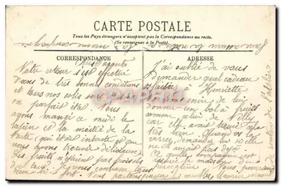 Amiens — The Prefecture — LL. — Back