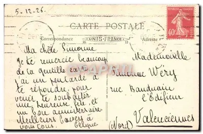 Sainte-Geneviève - Neuilly-sur-Seine — Vue du Parc — Verso