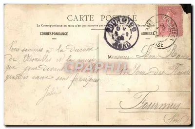 Parque de Versalhes - As Colunatas — Mme Moreau, editora Versailles — Verso