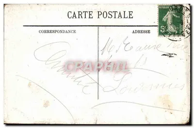 Lourdes — A Praça da Gruta e o Gave — editor desconhecido, n° 102 — Verso