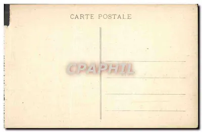 Reims przed Wielką Wojną — Plac Królewski i Rue Carnot — V. Thuillier, wydawca, Reims — Rewers
