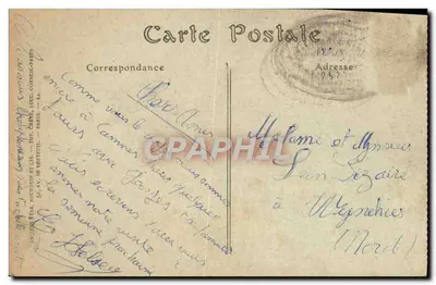 CANNES — Promenada Croisette i Wzgórze Chevalier — Wydawca: Stara Wytwórnia Neufgen et Cie, Paryż, nr 529 — Rewers