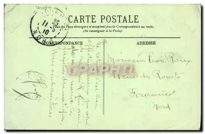 Reims — Établissement Pommery et Boulevard Gerbert — LL. — Verso