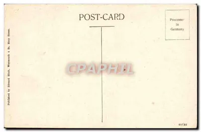 Weymouth — O Cavalo Branco — Publicado por Edward Hitch, 4 St. Mary Street, Weymouth — Verso
