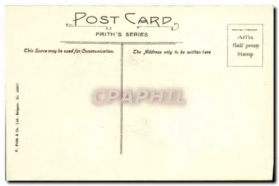 Oxford, Biblioteca Radcliffe — vista da biblioteca circular — Frith's Series, n° 20807 — Verso