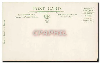 Cambridge. Muzeum Fitzwilliam — wydawca Kingsway Real Photo Card, seria 'Real Photo Series' — Rewers