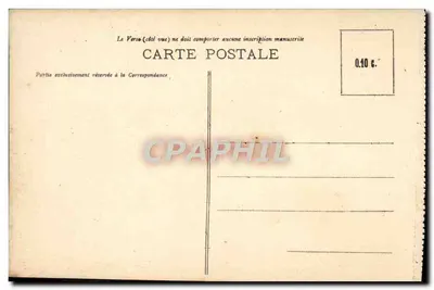 Reims po zniszczeniach po odwodzeniu Niemców — Katedra św. Jakuba — V. Thuillier, wydawca — Rewers