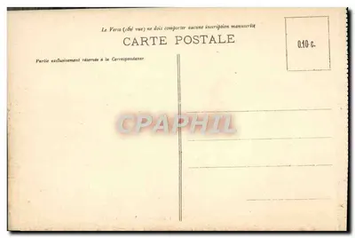 Reims w Ruinach po Odsunięciu Niemców — Widok ogólny — wydawca Thuillier, Reims, nr 61 — Rewers