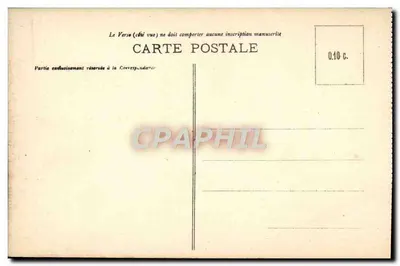 Reims po wycofaniu Niemców — Ogólny widok Placu Erlon, ku Stacji — V. Thuillier, wydawca, Reims — Rewers