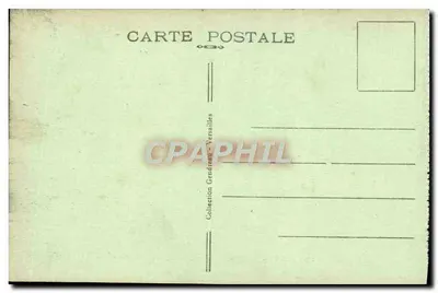 Versalhes — O Bassin das Rocailles ou Sala de Bal — E.G. — Verso