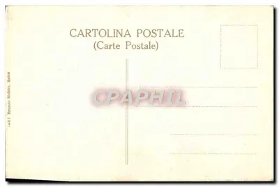 A Sibila Éritra — fresco da Capela Sistina — editor Enrico Righi, n°1461 — Verso
