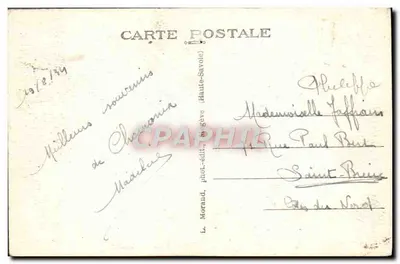 Chamonix-Mont-Blanc — Teleférico de Plan-Praz-Brévent — n° 656 — Verso