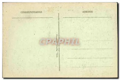 Paris - Palácio do Luxembourg - Os Jardins — L'Abéille, Paris, n°107 — Verso