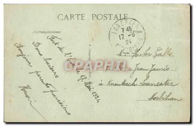 Pornichet (Loire-Inf.) — Algemene uitzicht van de strand naar het Oude Pornichet — onbekende uitgever, n° 131 — Achterkant