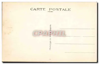 Chinon (Indre-et-Loire) — O Castelo (Minha História), Torre do Moulin, o muro romano e a Vienne — Fototipia A. Brut Angers, n°27 — Verso