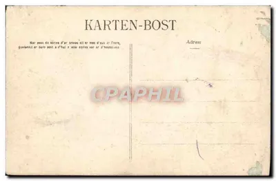 Interior da Basílica — O Coro e os Altários — Sainte-Anne-d'Autray, editor não identificado, n° 2053 — Verso