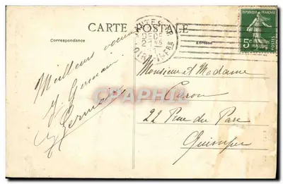 Sino de Sainte-Croix — Nantes — Coleção E. Chaprau, 64 mil — Verso