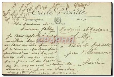 Paryż — Madeleine i Rue Royale — LL. — Rewers