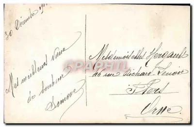 Flores e estátua de criança — decoração floral com rosa e tulipas — editor J.K. n°249 — Verso