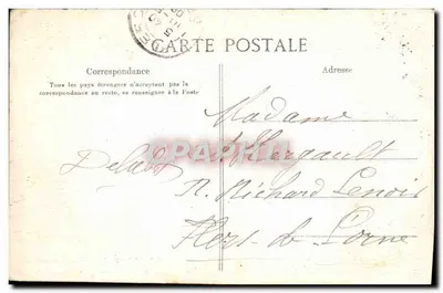 Vannes — Vannes en zijn vrouw — huis dat behoorde tot Gilles de Bretagne — Achterkant